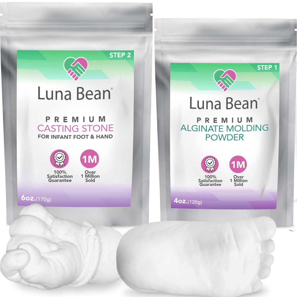 Alginate Molding Powder for Hand Casting Kit & Multi-Use Projects - 3 –  Luna Bean - Casting Keepsakes