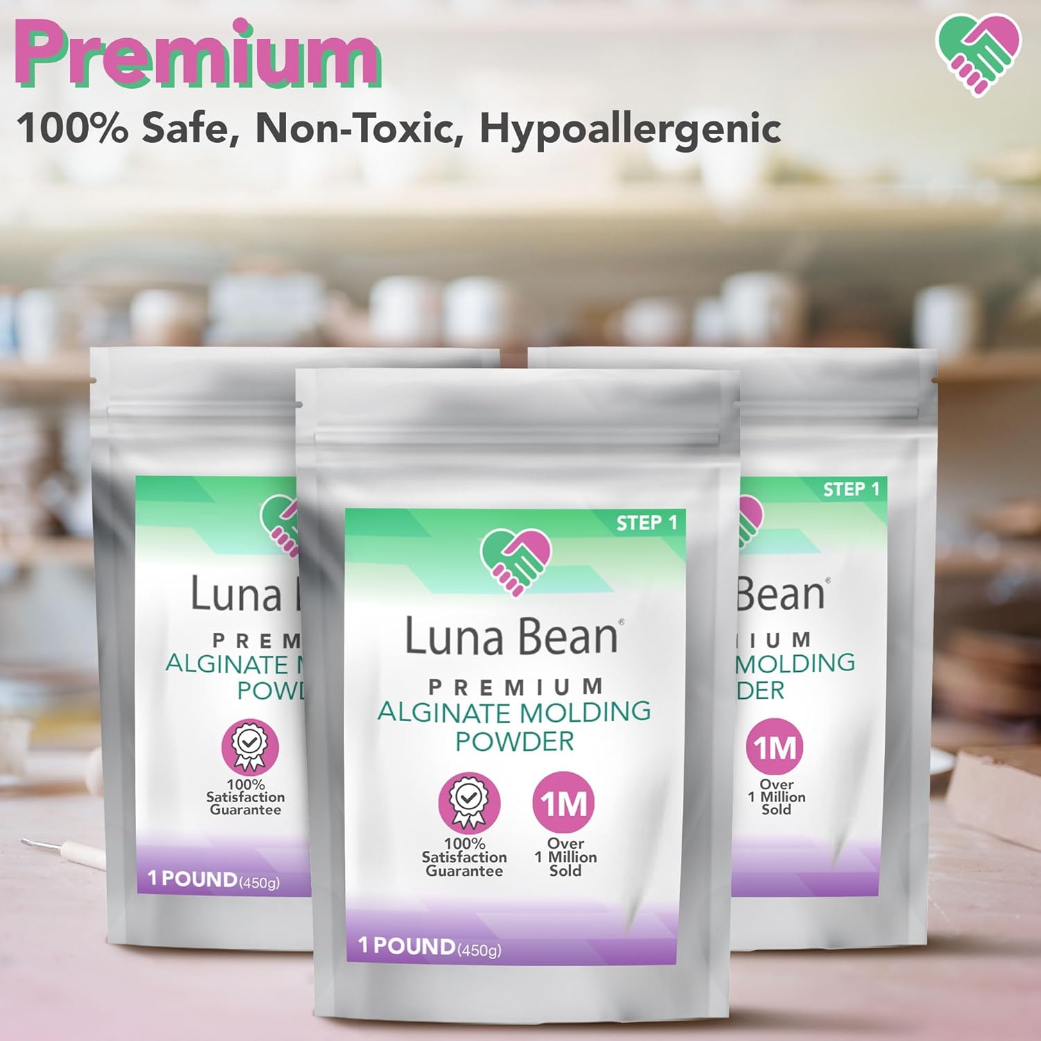 Luna Bean - Alginate Molding Powder Refill 3lbs