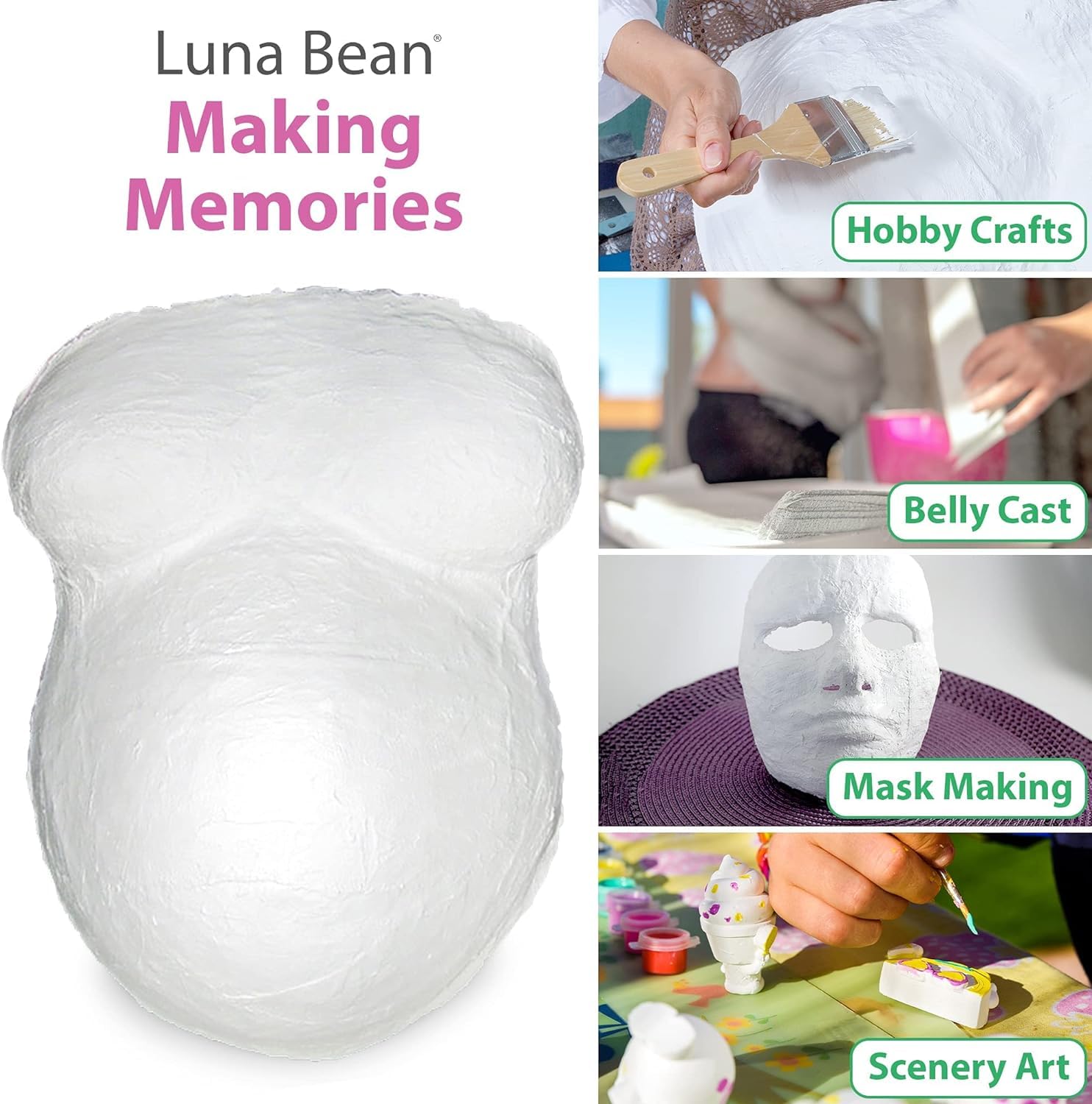 🤝 Luna Bean Couples Hand Casting Kit – The perfect for Valentine’s Day  Gift, activity, and keepsake, all in one!