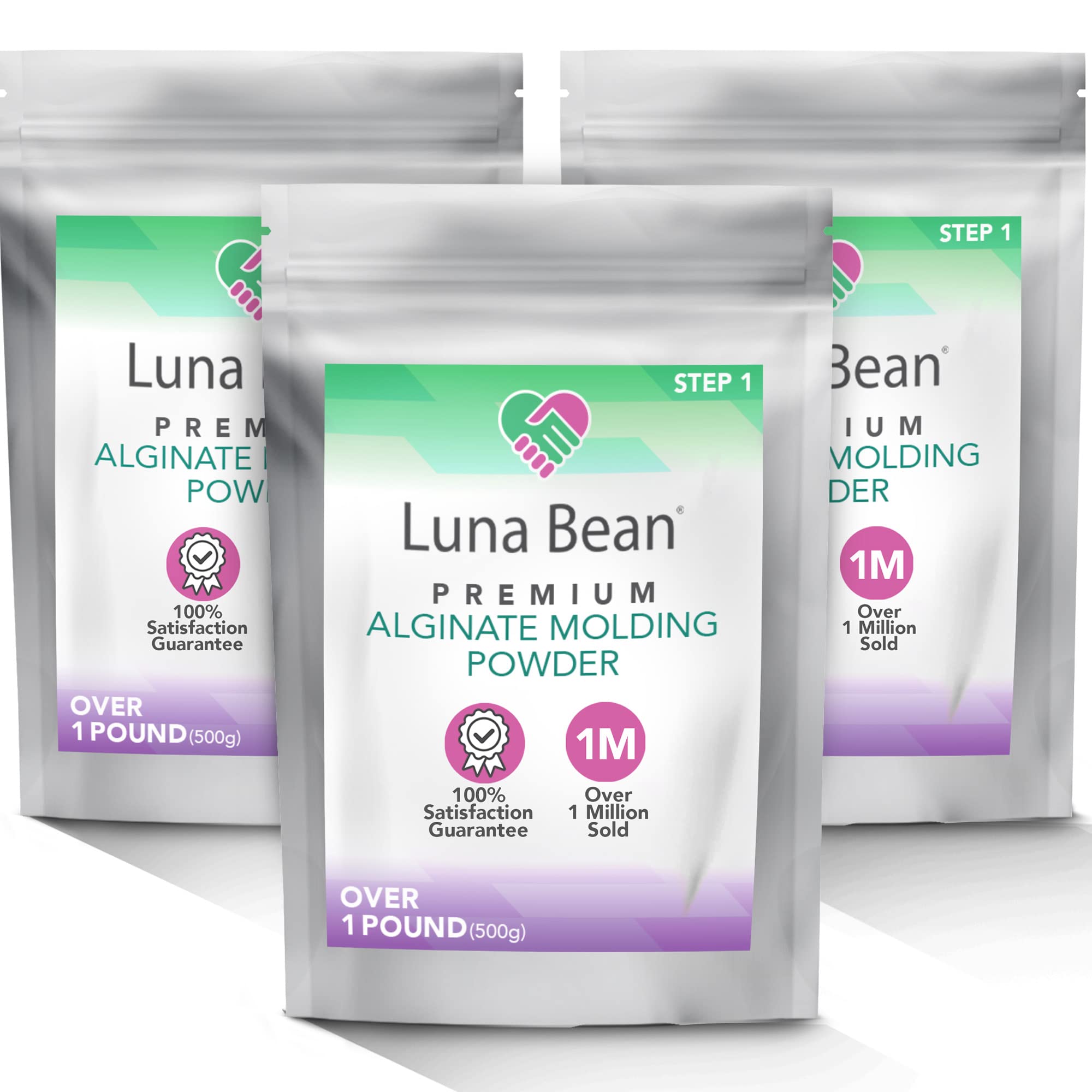 Alginate Molding Powder for Hand Casting Kit & Multi-Use Projects - 3 –  Luna Bean - Casting Keepsakes