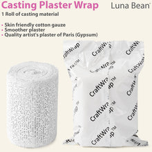 Craft Wrap Plaster Cloth - Plaster of Paris - Belly Casting Kit Pregnancy - Plaster (1 Pack, 4'' X 180'') - Plaster Bandages for Craft Projects & Art - Plaster Strips - Paper Mache for Masks, Scenery