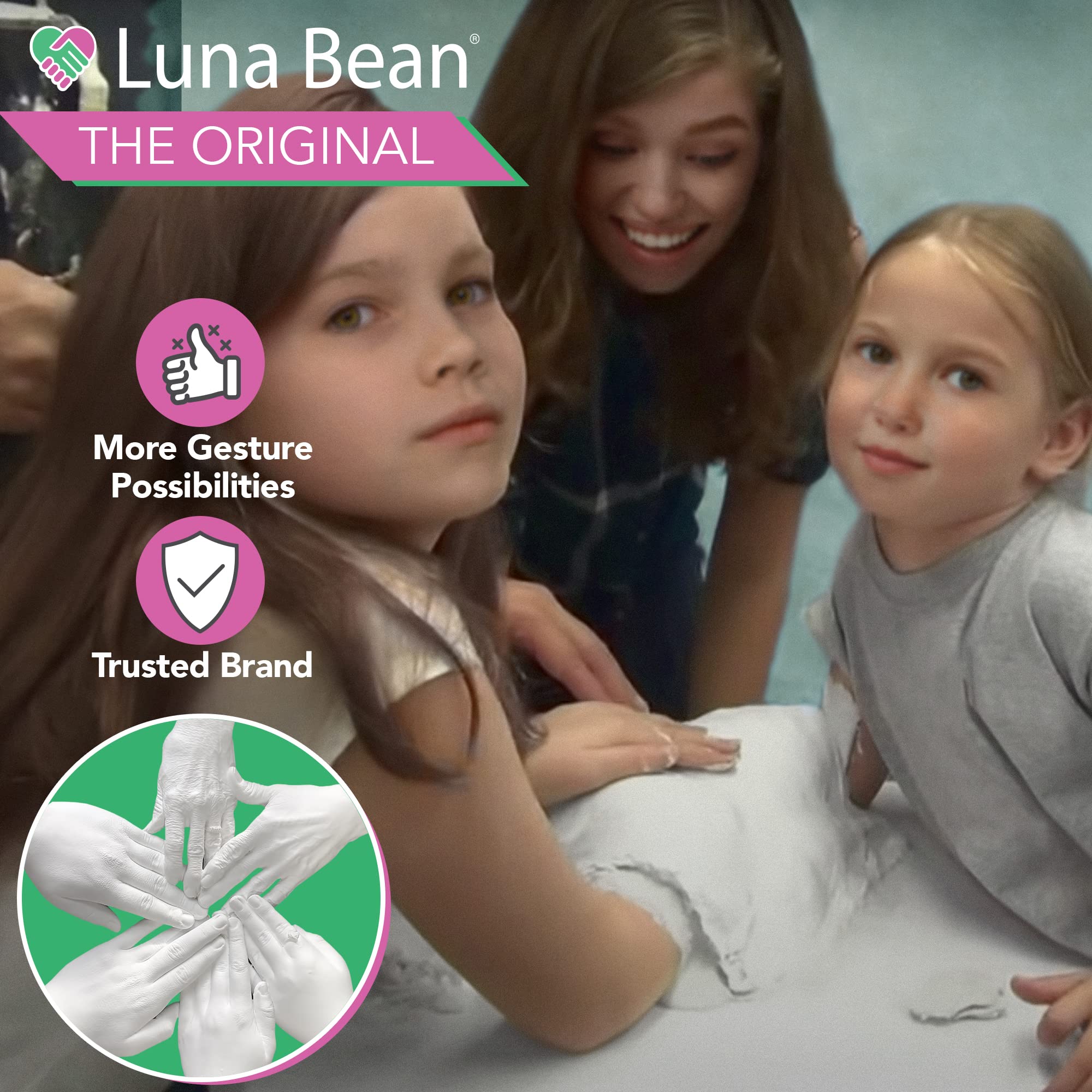 Luna Bean Casting Keepsakes: 3D Hand Casting Kits for All Ages - #LunaBean  Casting Kits—Gifts As Unique The Ones Who Make Them 💜 📸: @designstudioa12