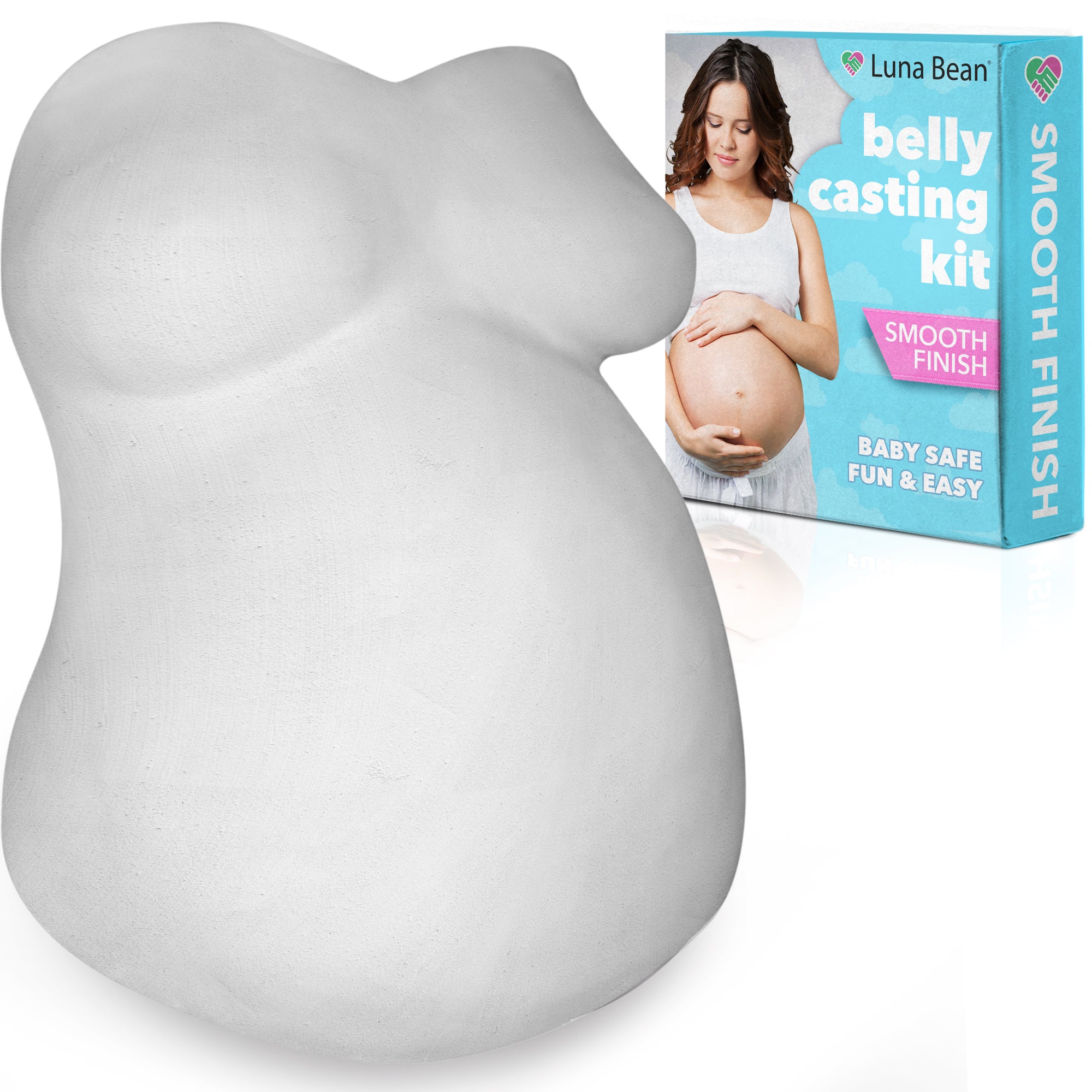crawl Story Belly cast Kit Pregnancy-Baby casting kit With 5-Plaster cloth  Roll, Hanging Hardware & Decorative items Perfect Ba