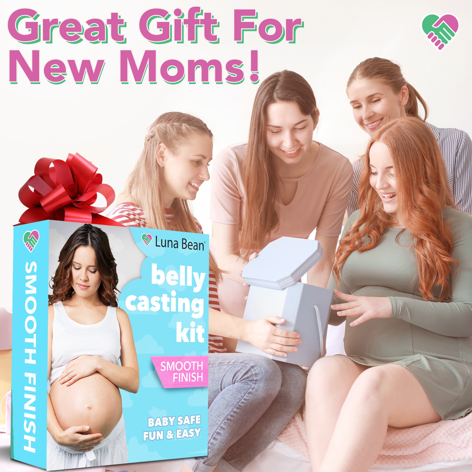 Pregnant Belly Casting Kit With Decorating Supplies