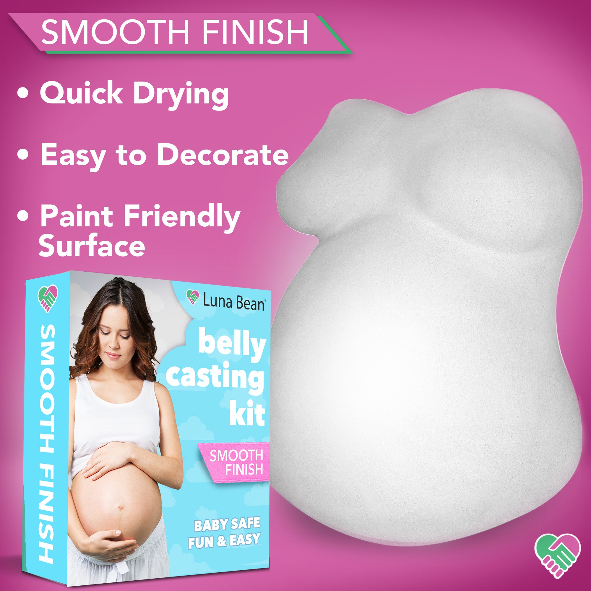 Proud Body Deluxe Pregnancy Belly Cast Kit