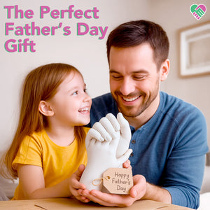 Luna Bean Hand Casting Kit – The Original Hand Mold Kit for Couples – Gifts for Fathers Day, Bridal Shower, Wedding, Engagement, Anniversary for Men Wife Husband Boyfriend Girlfriend