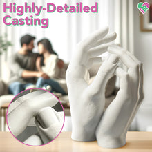 Luna Bean Hand Casting Kit – The Original Hand Mold Kit for Couples – Christmas Gifts for Women, Bridal Shower, Wedding, Engagement Gifts Her Him Anniversary Men Mom Wife Husband Boyfriend Girlfriend