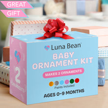Luna Bean Baby Hand & Footprint Ornament Kit