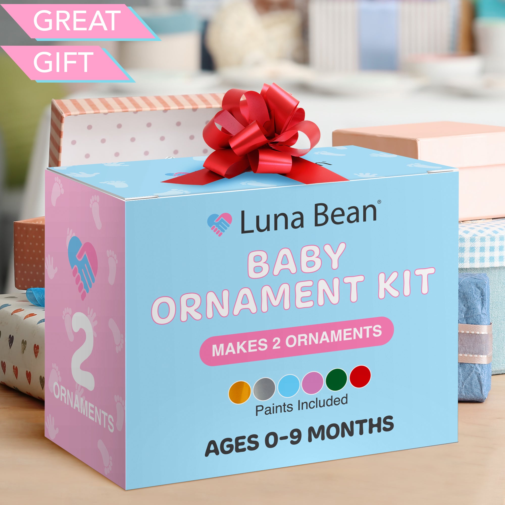 Casting Keepsakes Baby Handprint Ornament Making Kit (Includes